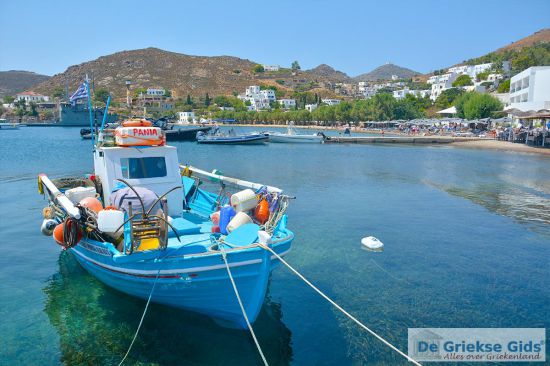 Vissersbootje in Grikos Patmos